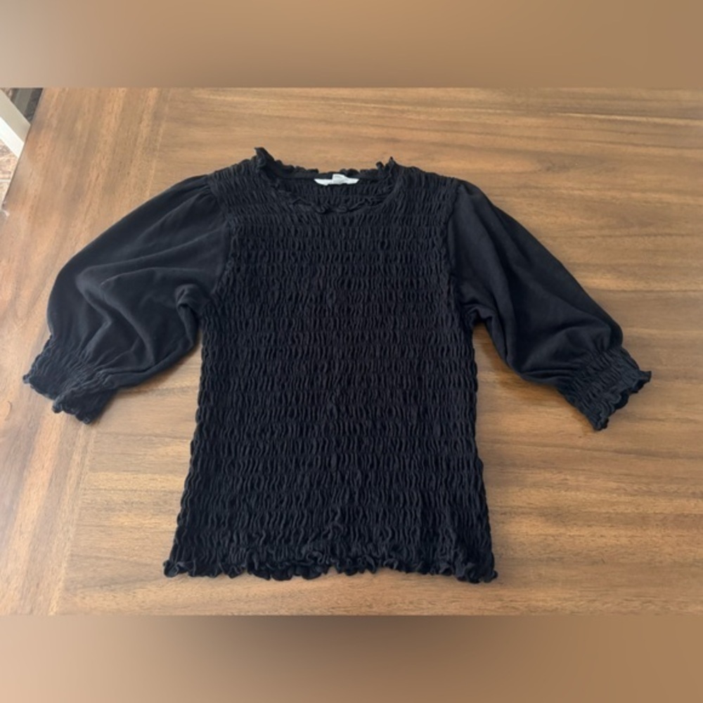 Nicole Miller Black Women's Top Medium